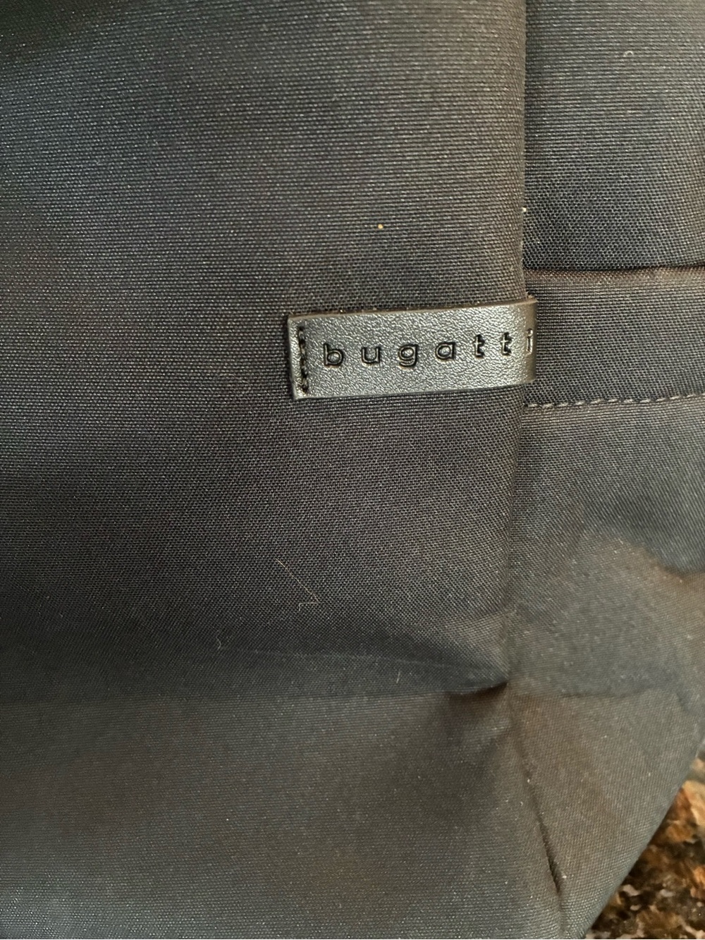 Bugatti Madison Convertible Backpack Tote RFID Laptop Travel Bag Black Arbonne - Picture 3 of 7